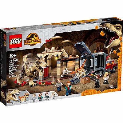 LEGO 76948 T. rex & Atrociraptor Dinosaur Breakout (Jurassic World)