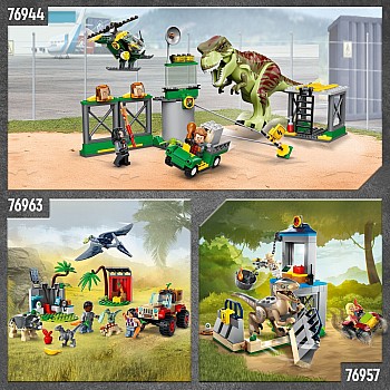  Lego Jurassic World 76963 Baby Dinosaur Rescue Center
