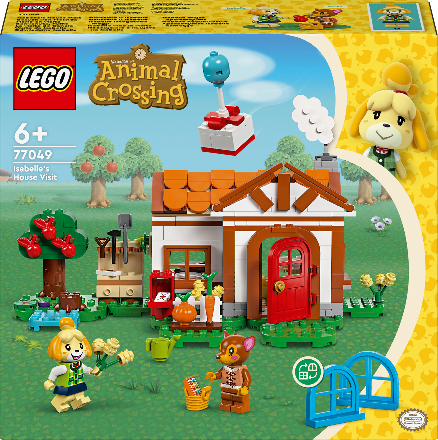 LEGO Animal Crossing Isabelle’s House Visit