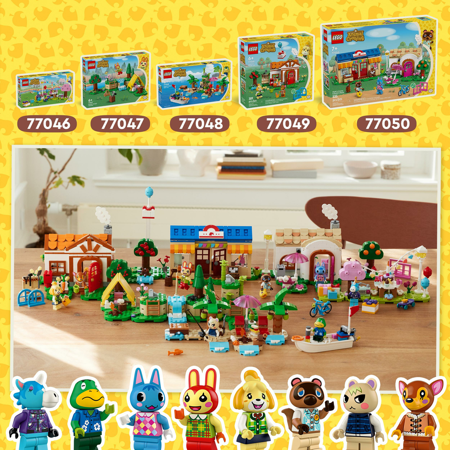 LEGO Animal Crossing Isabelle’s House Visit