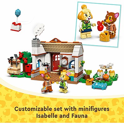 LEGO Animal Crossing Isabelle’s House Visit