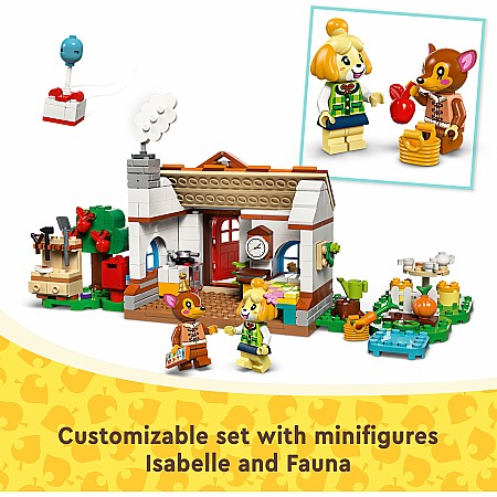 LEGO Animal Crossing Isabelle’s House Visit