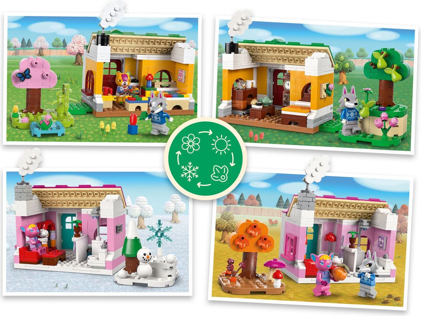 LEGO Animal Crossing: Creative Houses: Seasons of Fun