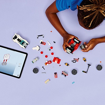 LEGO Sonic: Silver's Car vs. Knuckles' Monster Truck