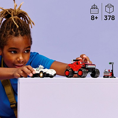 LEGO Sonic: Silver's Car vs. Knuckles' Monster Truck