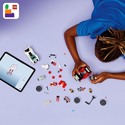 LEGO Sonic: Silver's Car vs. Knuckles' Monster Truck