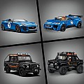 LEGO 77264 Speed Champions Jaguar Project 7 & Land Rover Defender