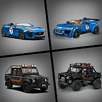 LEGO 77264 Speed Champions Jaguar Project 7 & Land Rover Defender