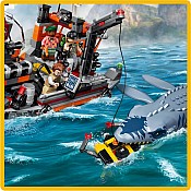 LEGO® Jurassic World Mosasaurus Dinosaur Boat Attack