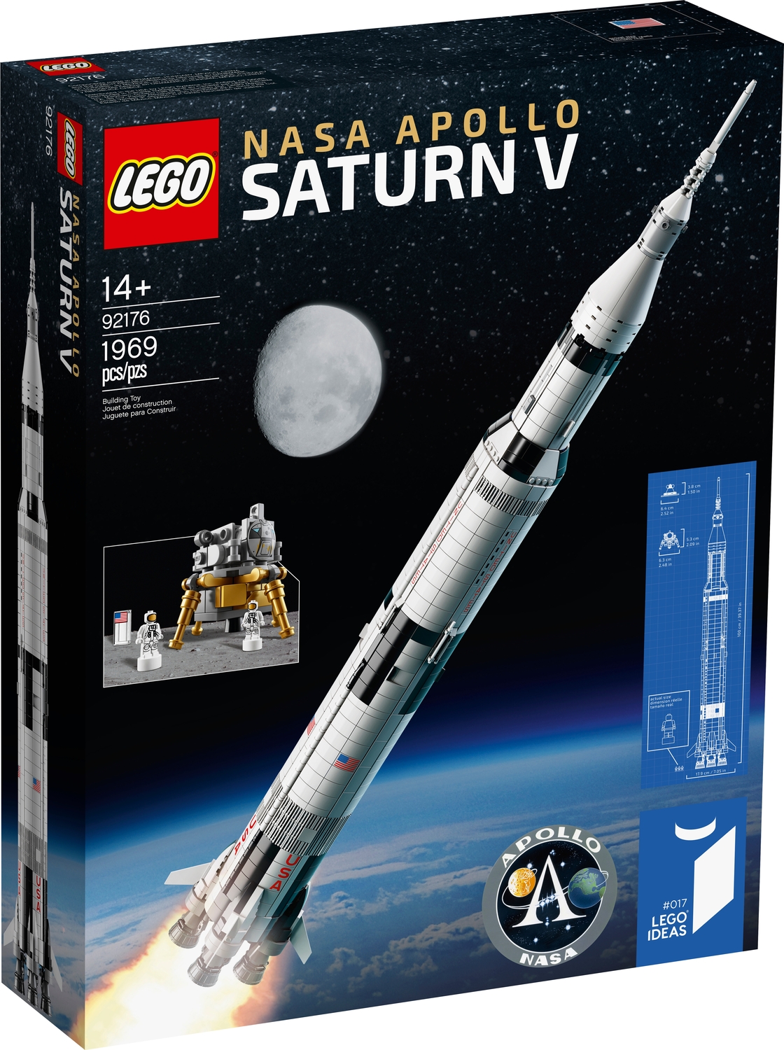 Lego Nasa Apollo Saturn V - Imagine Toys