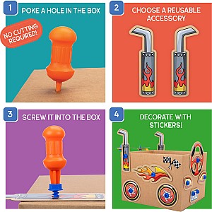 Boxineers™ Cardboard Vehicles