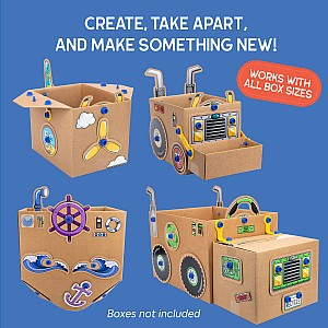 Boxineers™ Cardboard Vehicles