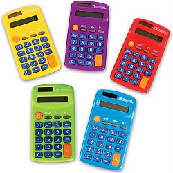 Rainbow Calculators Set of 10