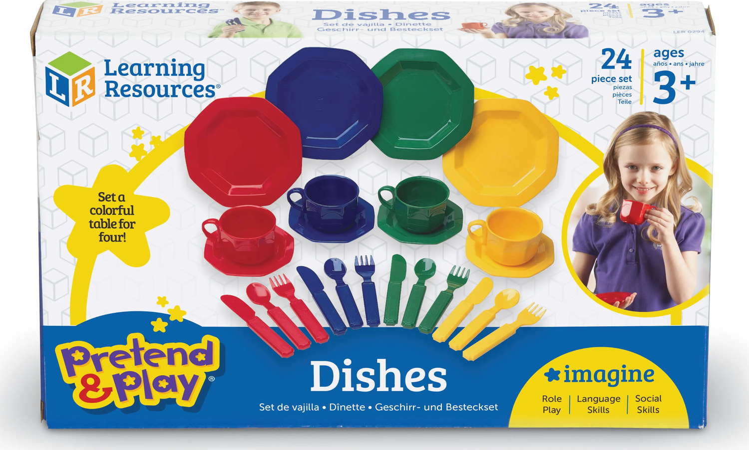 Pretend & Play Dish Set 
