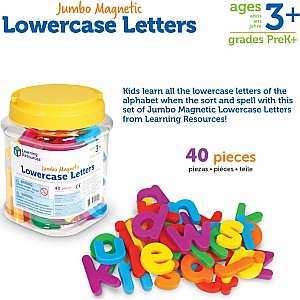 Jumbo Lowercase Magnetic Letters