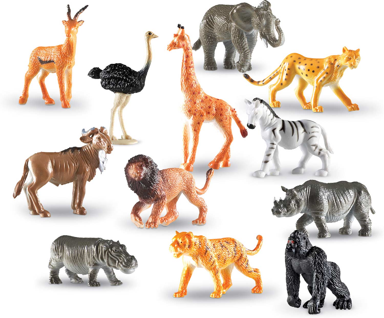 Learning Resources Jungle Animal Counters - 60 Pieces, Ages 3+