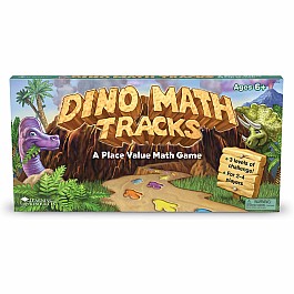 Dino Math Tracks Place Value Game