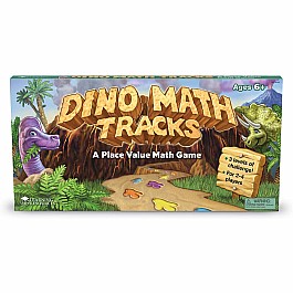 Dino Math Tracks Place Value Game 