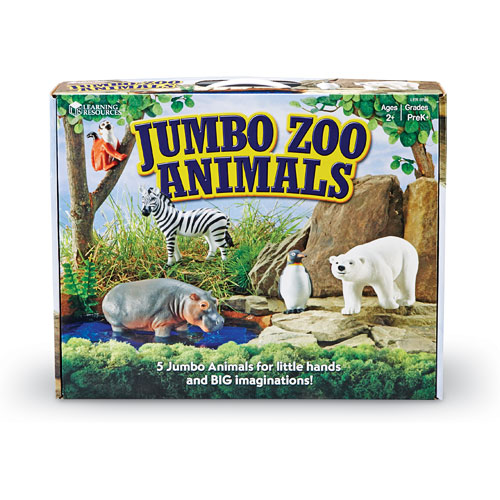 Jumbo Zoo Animals - Mr. Mopps' Toy Shop