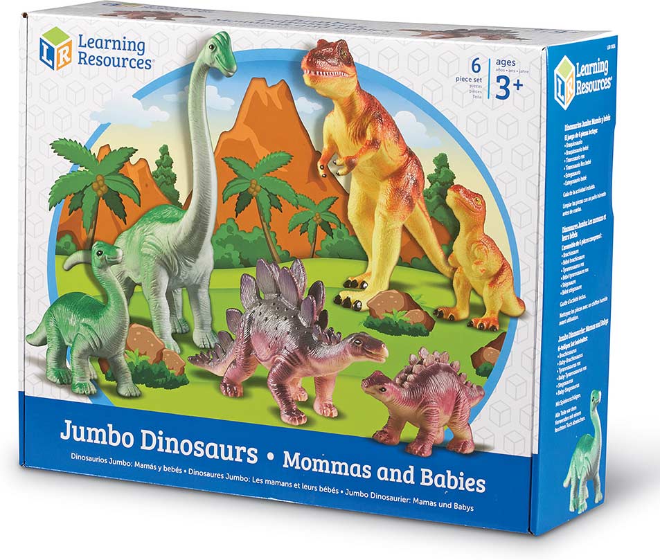 Jumbo Dinosaurs Mommas and Babies Fun Stuff Toys