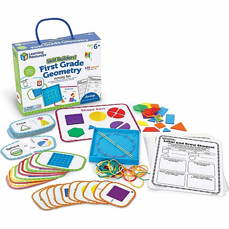 Skill Builders! First Grade Geometry Activity Set