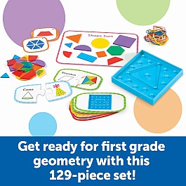 Skill Builders! First Grade Geometry Activity Set