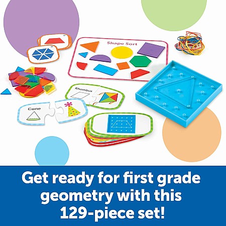 Skill Builders! First Grade Geometry Activity Set