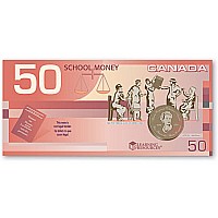 $50 Bills - Canadian Play Money