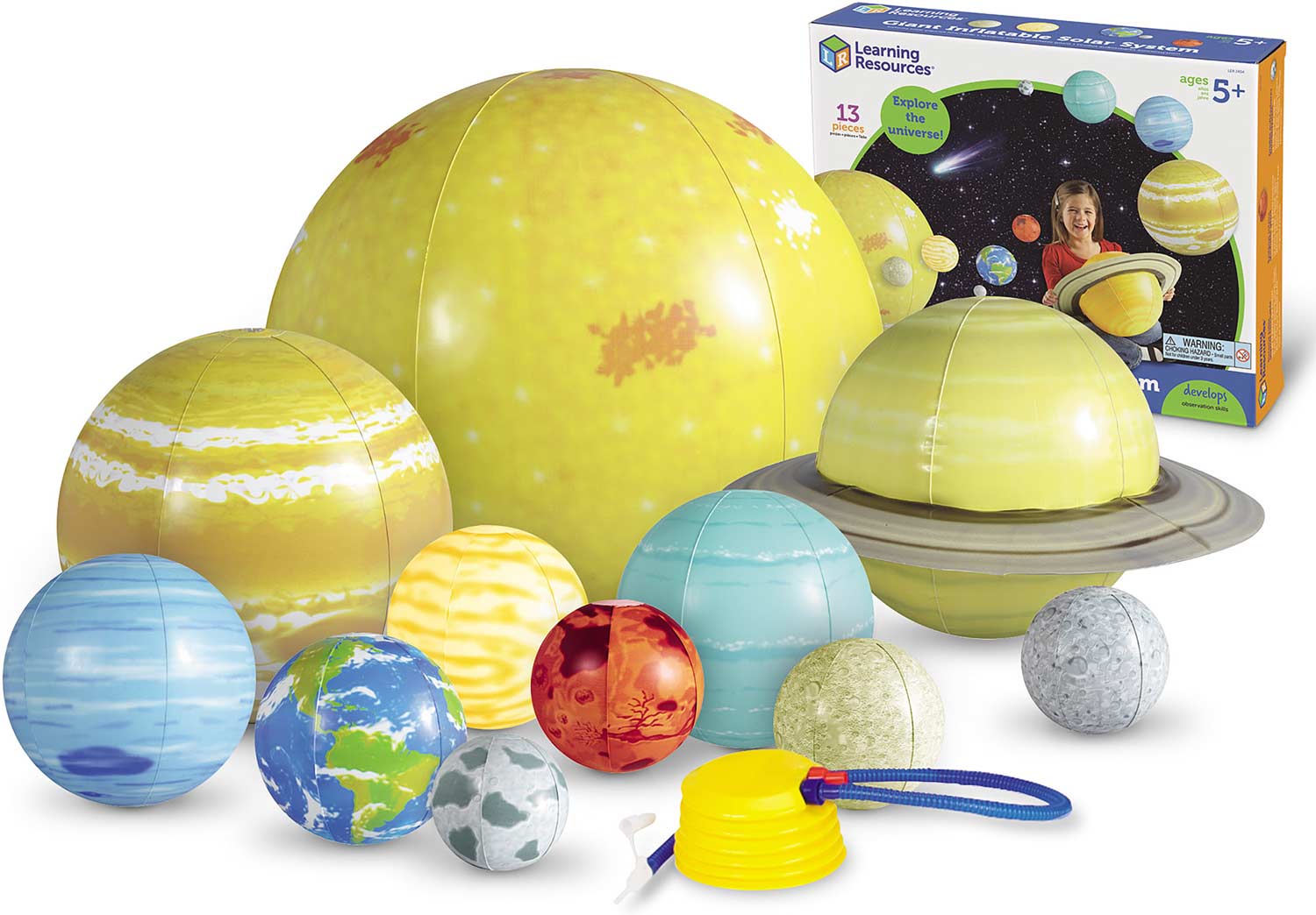 Inflatable Solar System - Learning Resources - Dancing Bear Toys