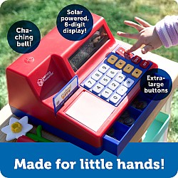 Pretend and Play Calculator Cash Register 