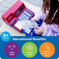 Pretend and Play Calculator Cash Register 