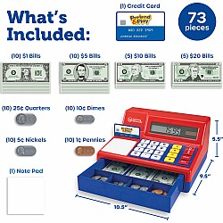 Pretend and Play Calculator Cash Register 