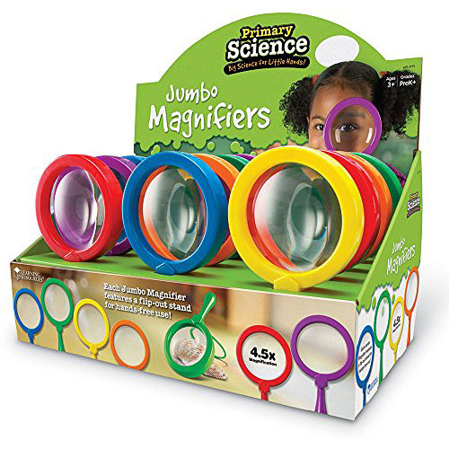 Jumbo 18cm Magnifying Glass School Kids Science Educational Project 