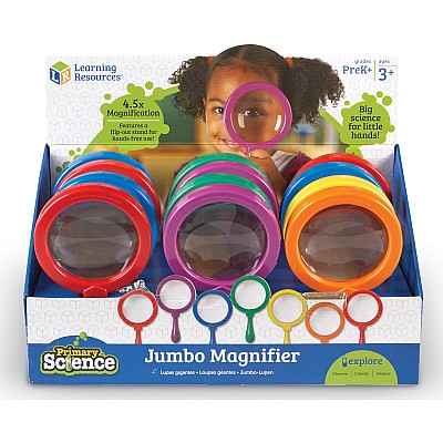 Primary Science Jumbo Magnifiers