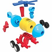 1-2-3 Build It! Rocket-Train-Helicopter