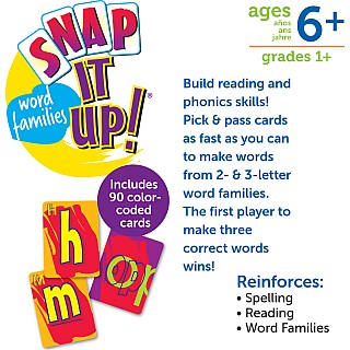 Snap It Up!® Phonics and Reading Game
