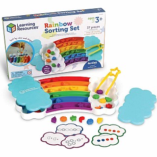 Rainbow Sorting Activity Set