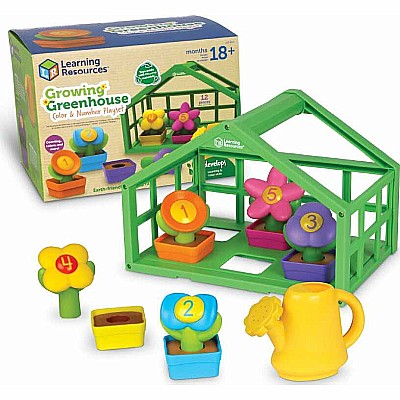 Growing Greenhouse Color and Number Playset