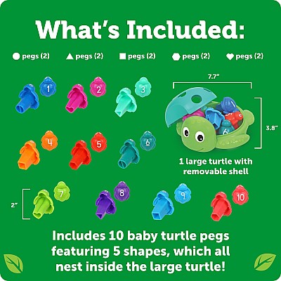 Seymour the Counting Shapes Sea Turtle