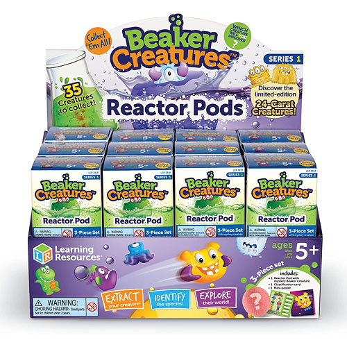 Learning Resources Beaker Creatures Reactor Pod Set of 2 