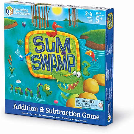 Sum Swamp Addition and Subtraction Game