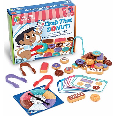 Grab That Donut Fine Motor Game
