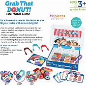 Grab That Donut Fine Motor Game