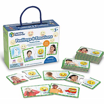 Feelings and Emotions Puzzle Cards