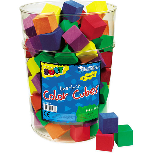 Learning Resources LER6334 HOS Color Cubes Set of 100 for sale online 