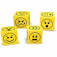 Soft Foam Emoji Dice (sold individually)