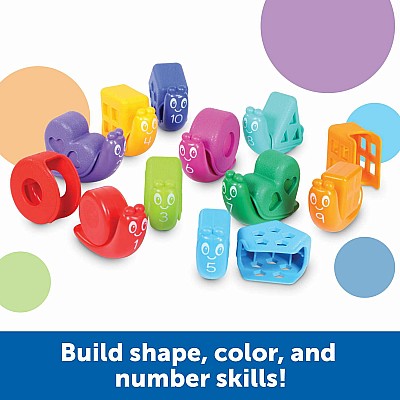 Snap-n-Learn™ Shape Snails