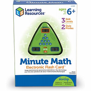 Minute Math Electronic Flash Card(tm)