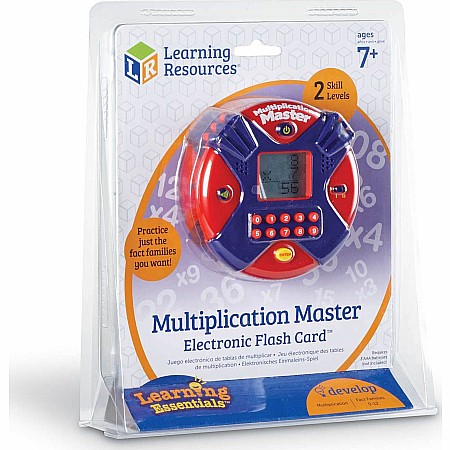 Multiplication Master Electronic Flash Card™