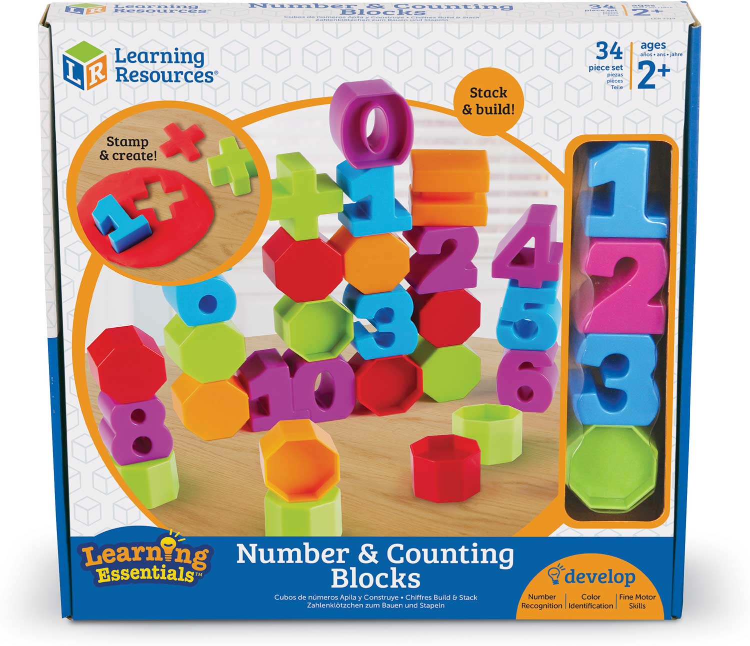 Numbers and Counting Blocks from Learning Resources - School Crossing